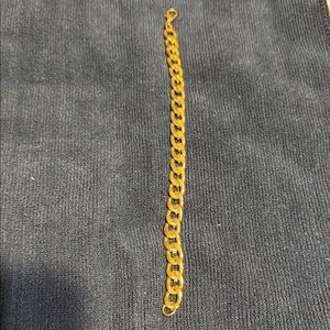 Gold Chain Bracelet